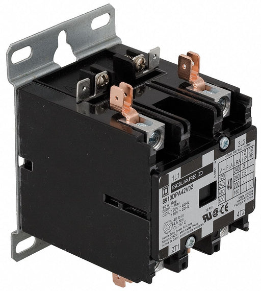 H2651 DefPurposeMagContactor 24VAC 2P 40A
