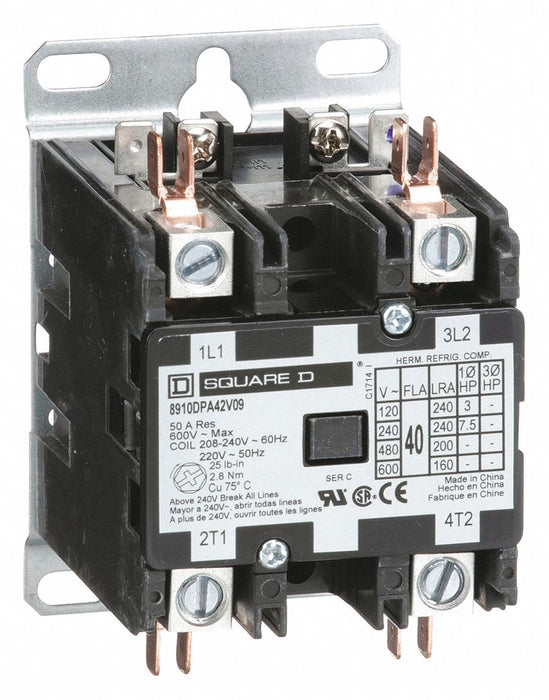 H2651 DefPurpContactor 220/208-240VAC 3P 75A