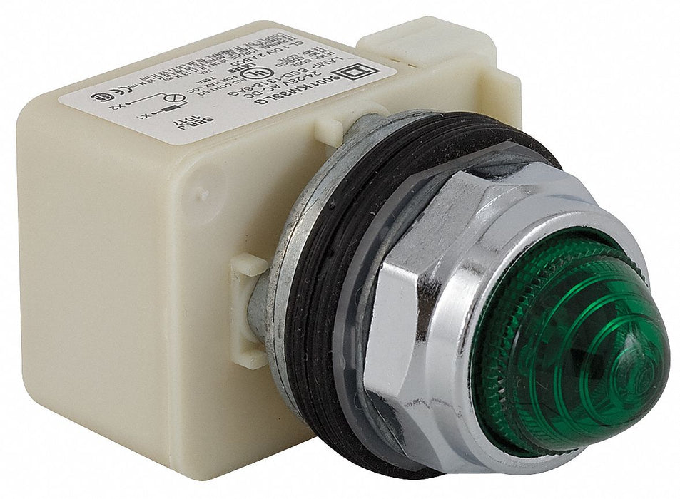 H4515 Pilot Light Green 30mm LED