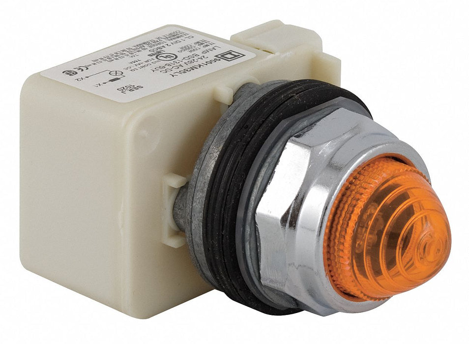 H4515 Pilot Light Amber 30mm LED