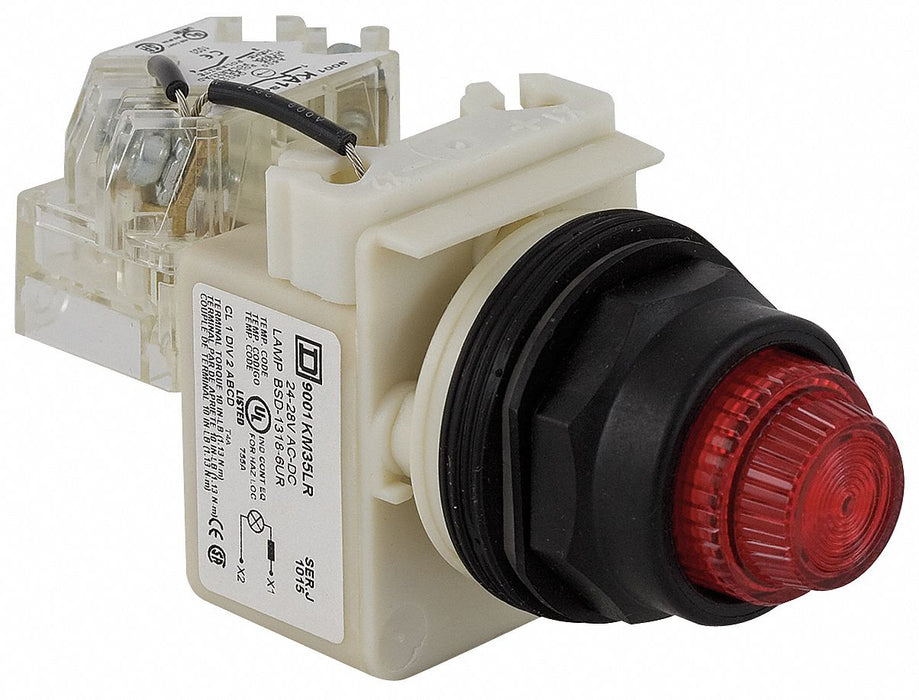 H4513 Pilot Light Red 30mm LED