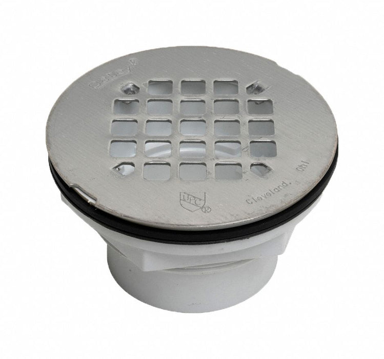 Shower Drain 2 1/2 in Body H SS