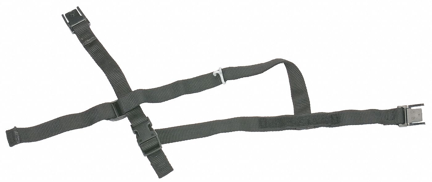 Chin Strap Polyethylene Black