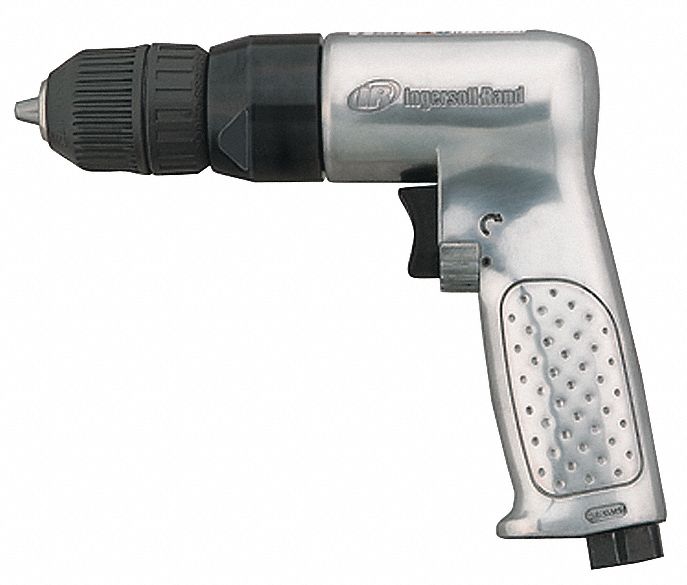 Drill Air-Powered Pistol Grip 3/8 in