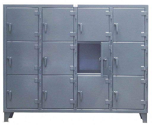 Lckr 3x4Lckr Dark Gray 68 x82 x18 Assm