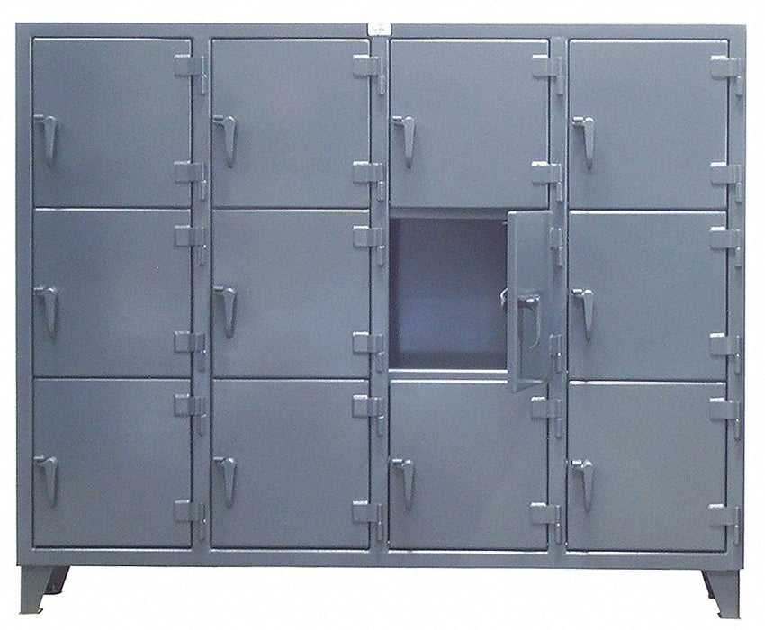 Lckr 3x4Lckr Dark Gray 68 x82 x18 Assm