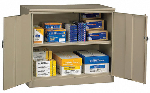 Storage Cabinet 42 x36 x24 Sand 2Shlv