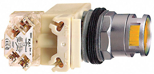 H6934 IllumPushButton FullVoltage Amber SPDT