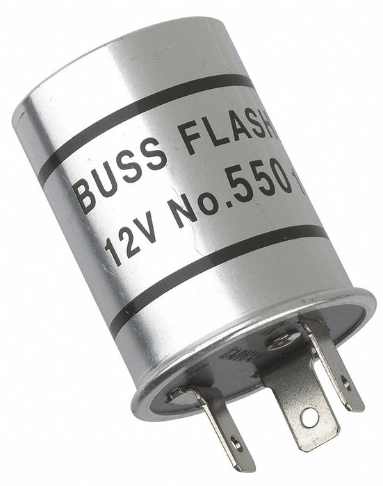 Automotive Flasher 12V Silver