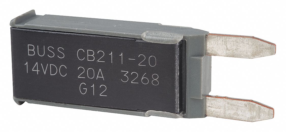 Automotive Circuit Breaker CB211 20A 14V