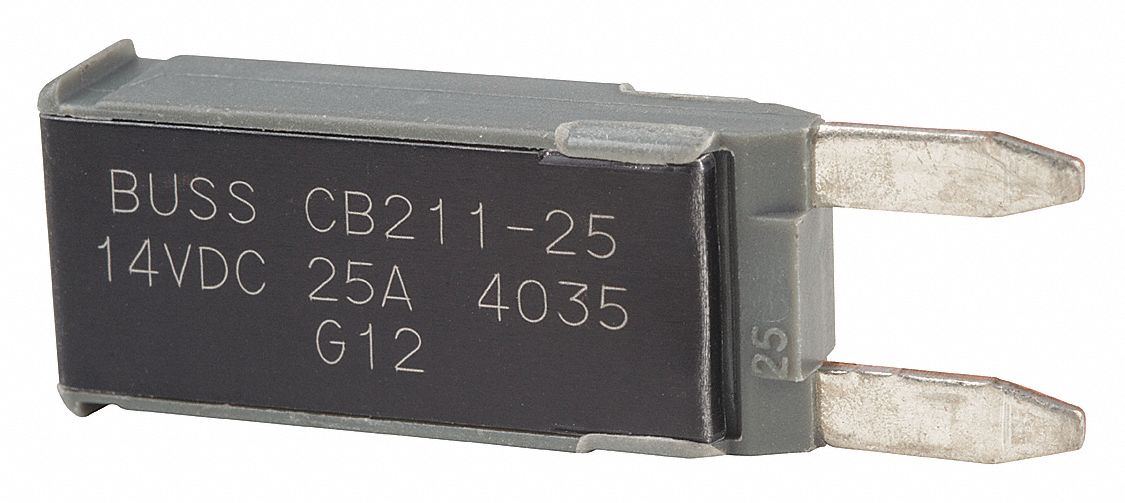 Automotive Circuit Breaker CB211 25A 14V