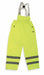 Rain Bib Overall Unrated Ylw/Grn 4XL