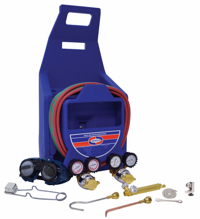 UNIWELD 8pc Welding and Cutting Outfit