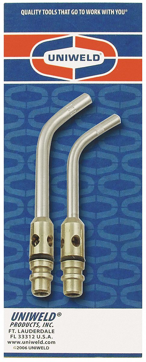 UNIWELD 2pc Quick Connect Torch Tip Set