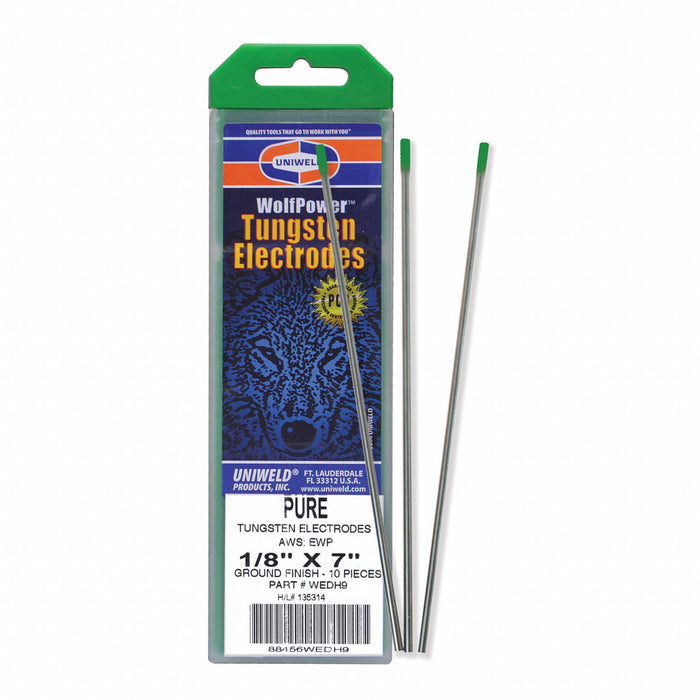 UNIWELD Green Tungsten Electrode PK10