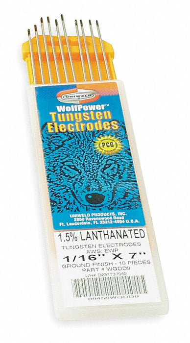 UNIWELD Blue Tungsten Electrode PK10