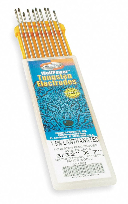UNIWELD Blue Tungsten Electrode PK10