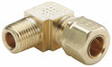 Elbow 90 Low Lead Brass CompxM 3/8In