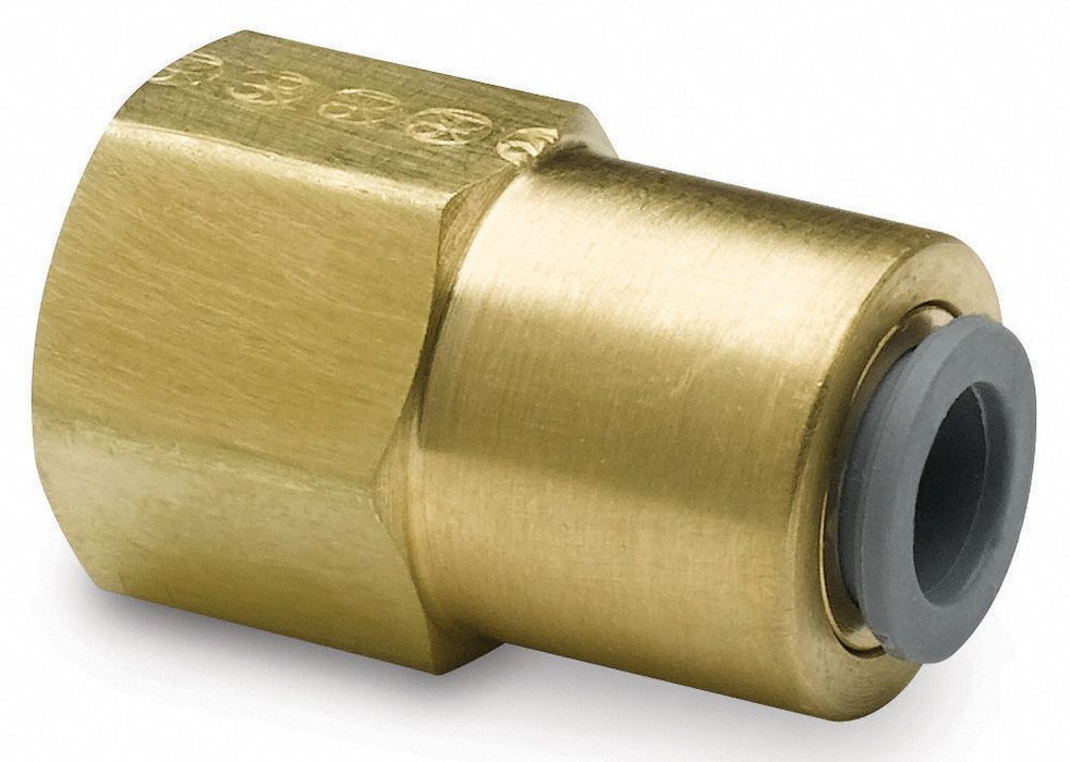 Female Flare Connector 45 Deg 1/4 Sz