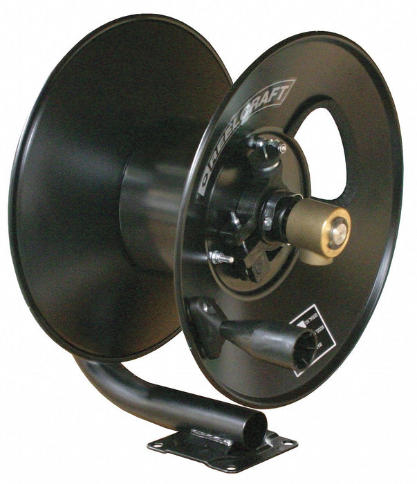 Hand Crank Hose Reel 50 ft 3/8 ID Blck