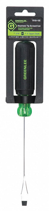 Screwdriver Slotted 5/16x6 Square