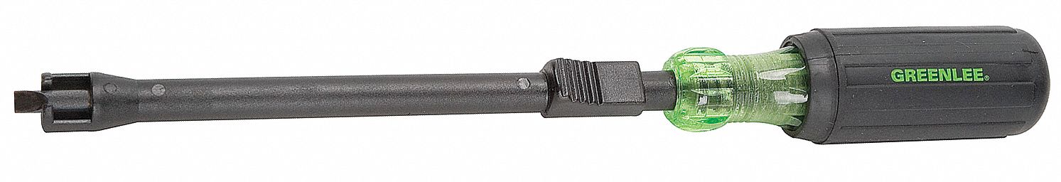 Screw-HoldingScrDrv Slt 1/4in Blc Round
