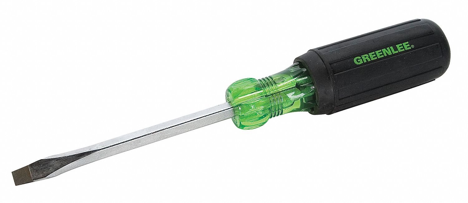 Screwdriver Slotted 1/4x6 Square
