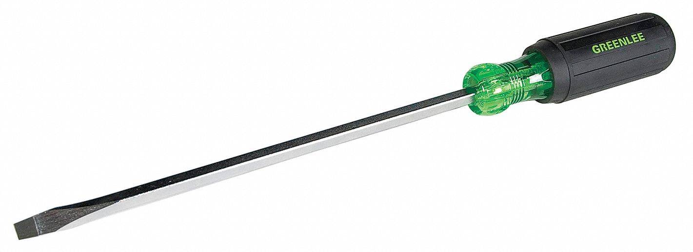 Screwdriver Slotted 1/4x8 Square