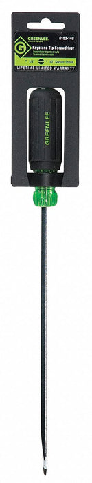 Screwdriver Slotted 1/4x10 Square