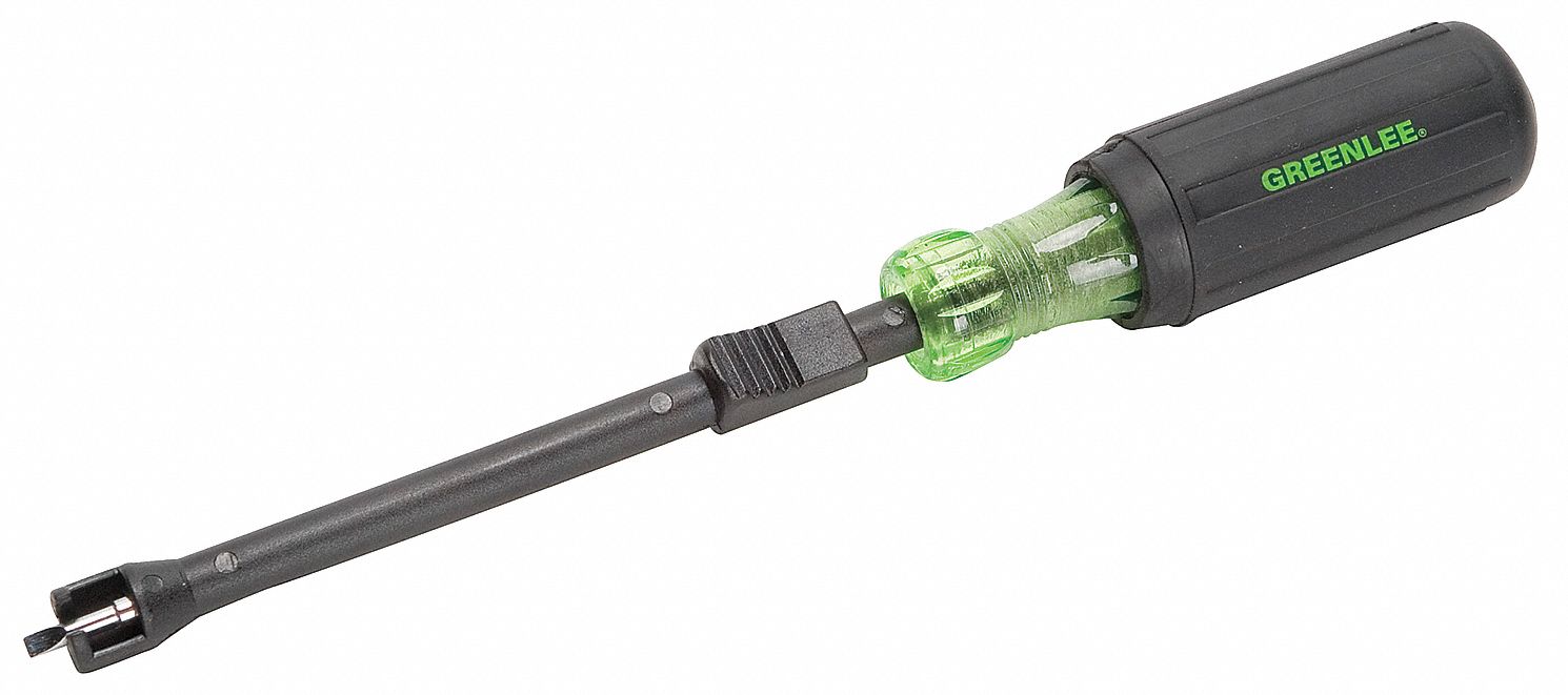 Screw-HoldingScrDrv Slt 1/8in Blc Round