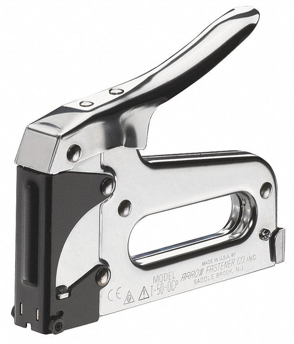Outward Clinch Stapler Flat Crown