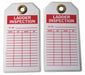 Tag White Polyester 3inH 5-3/4inW PK10