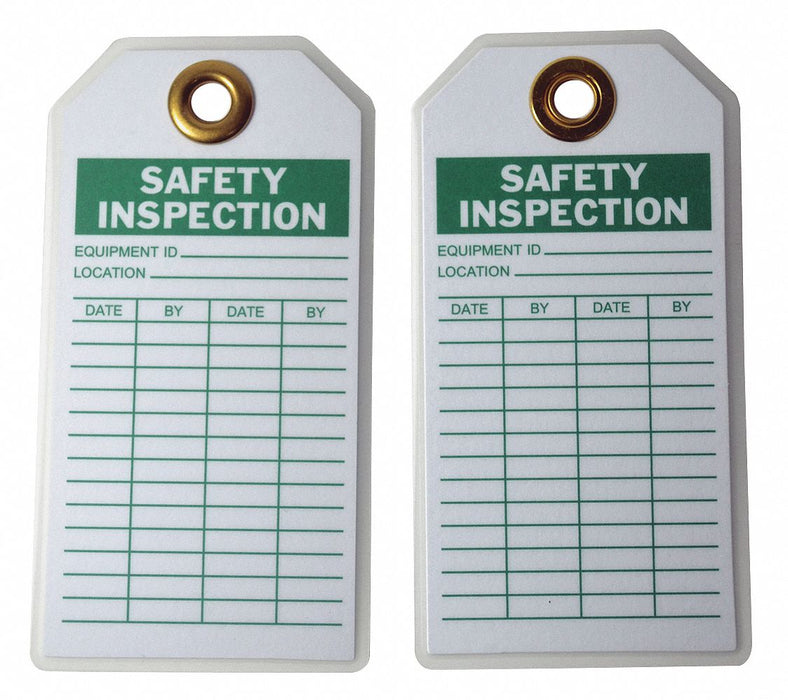 Tag White Polyester 3inH 5-3/4inW PK10