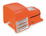 FootSwtch Orange CastIron SPDT Momentary
