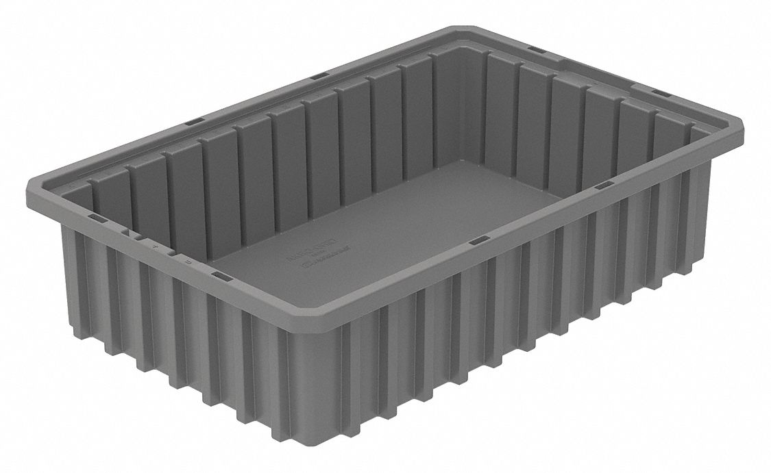 F8505 Divider Box Gray Polymer 18
