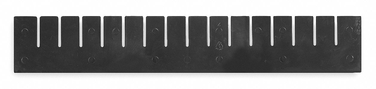 DividerIndstr Grd Poly 5 13/32 in PK6