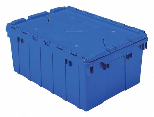 F8960 AttachedLidTote 21.5inL 15.25inW Blue