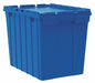 F8958 Attached Lid Ctr Blue Solid Ind Grd Poly