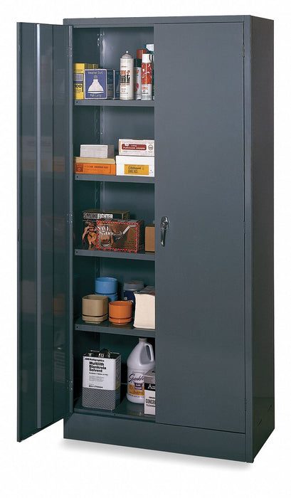 Storage Cabinet 78 x36 x24 Gray 4Shlv