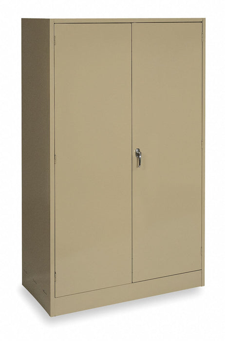 Storage Cabinet 78 x48 x18 Tan 4Shlv