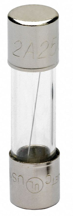 Fuse 250VAC Glass Cyl 1A 0.25in 1in PK5