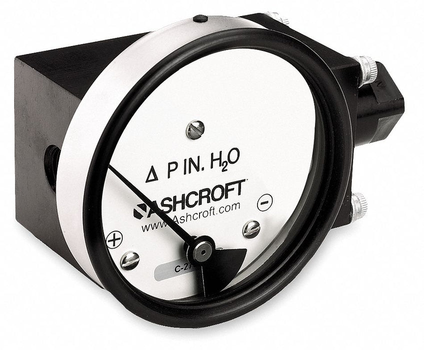 D0749 Pressure Gauge 0 to 100 In H2O