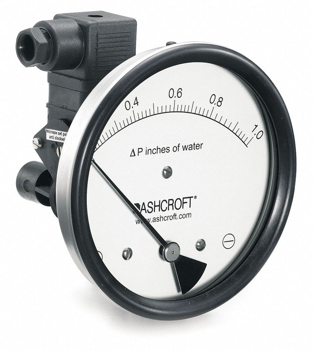 H8425 Pressure Gauge 0 to 1 In H2O