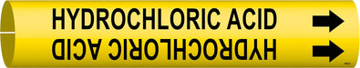 Pipe Markr Hydrochloric Acid 2in H 2in W