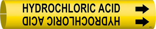 Pipe Markr Hydrochloric Acid 2in H 2in W