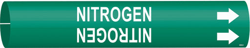 Pipe Mrkr Nitrogen 2 13/16in H 2 4/5in W