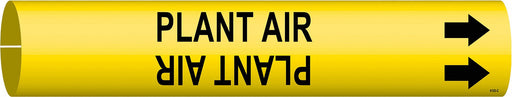 Pipe Marker Plant Air 2 in H 2 in W