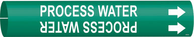 Pipe Marker Process Water 2 in H 2 in W
