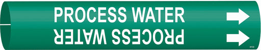 Pipe Marker Process Water 2 13/16in H