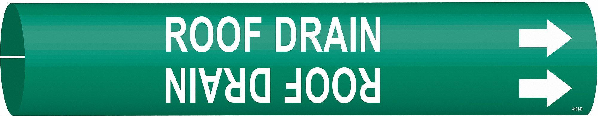 Pipe Marker Roof Drain 2 13/16in H
